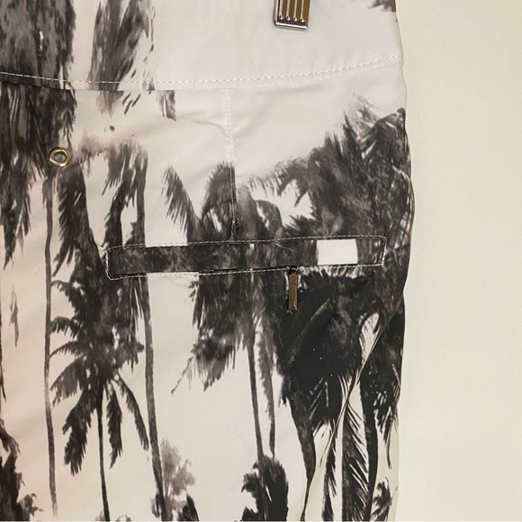 NWT Retromarine New York Palm Tree Swim Trunks - Picture 8 of 10